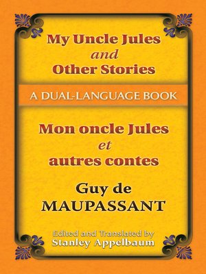 cover image of My Uncle Jules and Other Stories (Mon oncle Jules et autres contes)